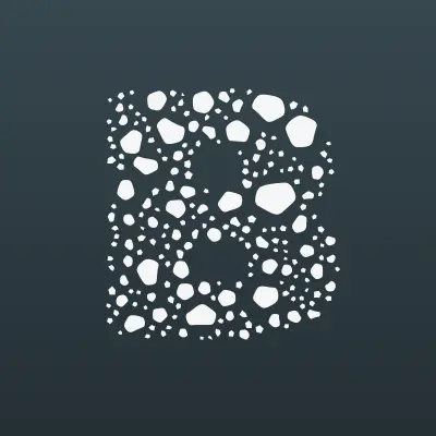 Большая река, магазин рыболовных товаров, лого-визитка